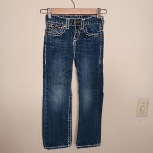 Kids size 6 True Religion jeans. Good used condition. Lot of life left i…